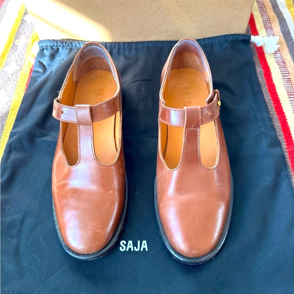Saja T-Bar Loafers 36
